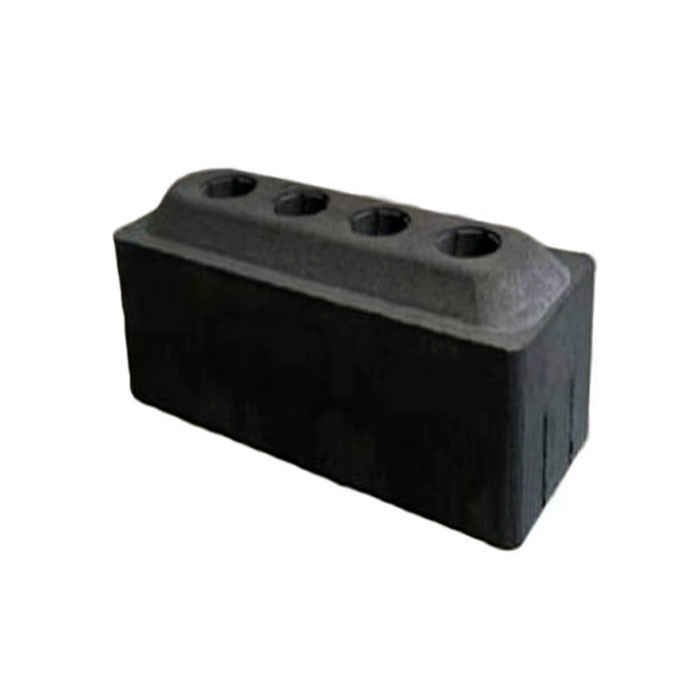 Porositeit 15-20% Anode koolstofblok kathodemateriaaloven met bulkdichtheid 0,9-1,1 G/cm3