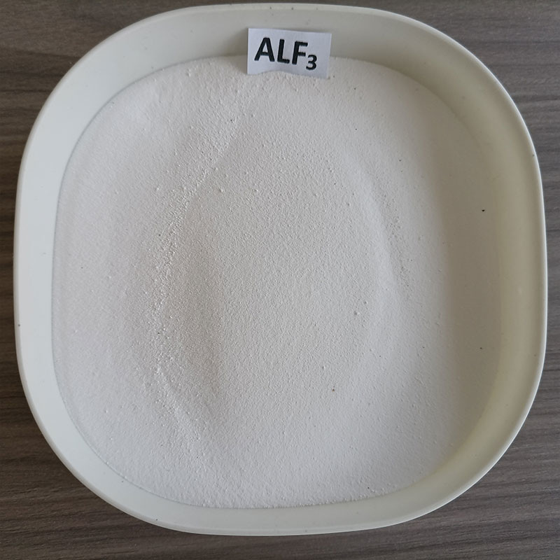 Industriële graad AlF3 Aluminiumfluoride poeder slijpproductadditieven en metaalfluxen