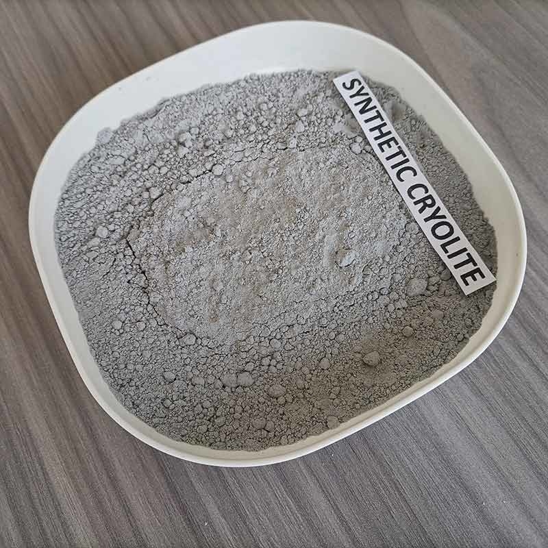 Synthetische cryoliet van industriële kwaliteit van hoge zuiverheid voor de productie van aluminiumlegeringen