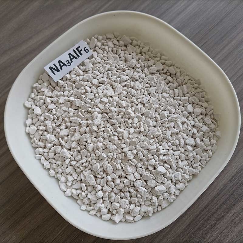 98% Min Reinheid Synthetische Cryoliet Na3alf6 / Cryoliet Aluminium Natriumfluoride Voor Aluminium