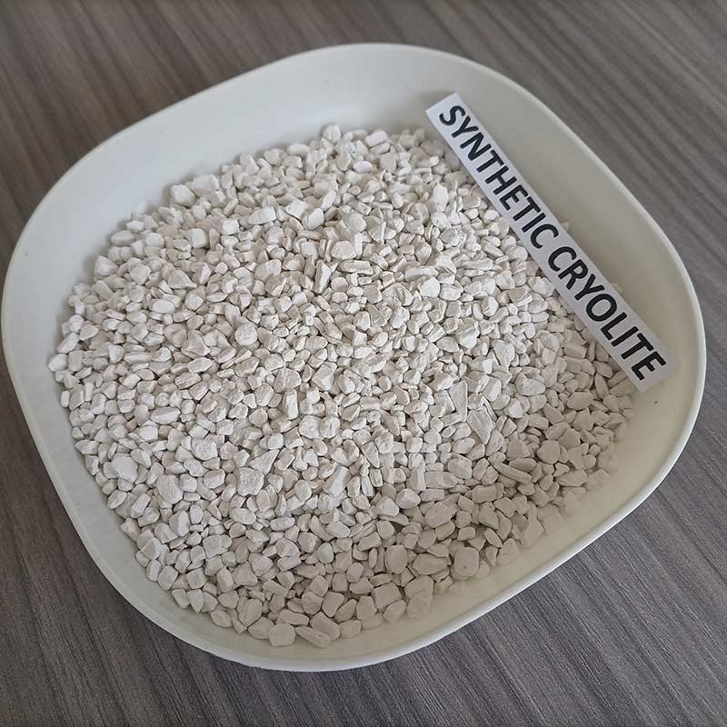 Synthetische cryoliet 99% Na3AIF6 voor het verwijderen van slakken, gebruikt als flux voor de elektrolyse van aluminium