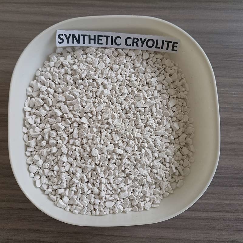 Synthetische cryoliet 99% Na3AIF6 voor het verwijderen van slakken, gebruikt als flux voor de elektrolyse van aluminium