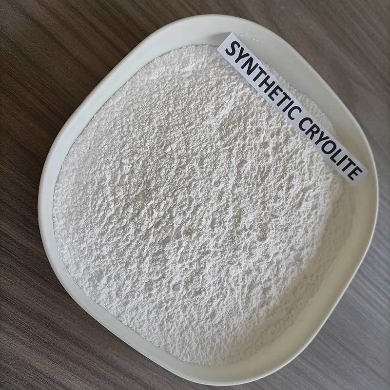98% Min Reinheid Synthetische Cryoliet Na3alf6 / Cryoliet Aluminium Natriumfluoride Voor Aluminium