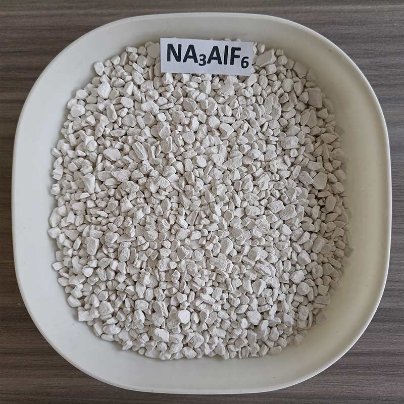98% Min Reinheid Synthetische Cryoliet Na3alf6 / Cryoliet Aluminium Natriumfluoride Voor Aluminium