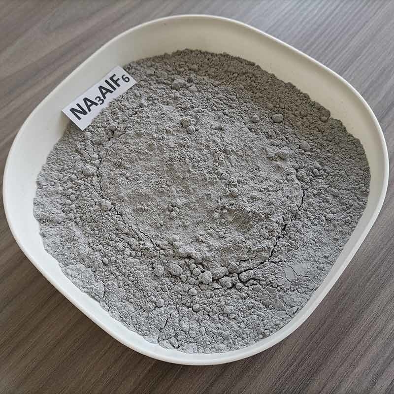 Synthetische cryoliet van industriële kwaliteit van hoge zuiverheid voor de productie van aluminiumlegeringen