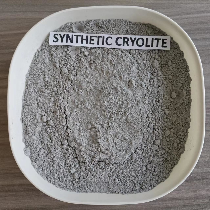 Synthetische cryoliet 99% Na3AIF6 voor het verwijderen van slakken, gebruikt als flux voor de elektrolyse van aluminium