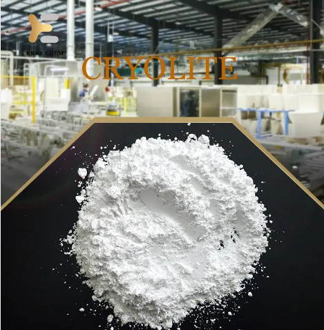 Synthetische cryoliet 99% Na3AIF6 voor het verwijderen van slakken, gebruikt als flux voor de elektrolyse van aluminium