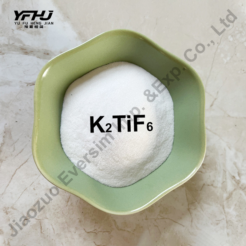 CAS 16919-27-0 Wit poeder kaliumfluorotitanat K2 (TiF6) voor de glasindustrie