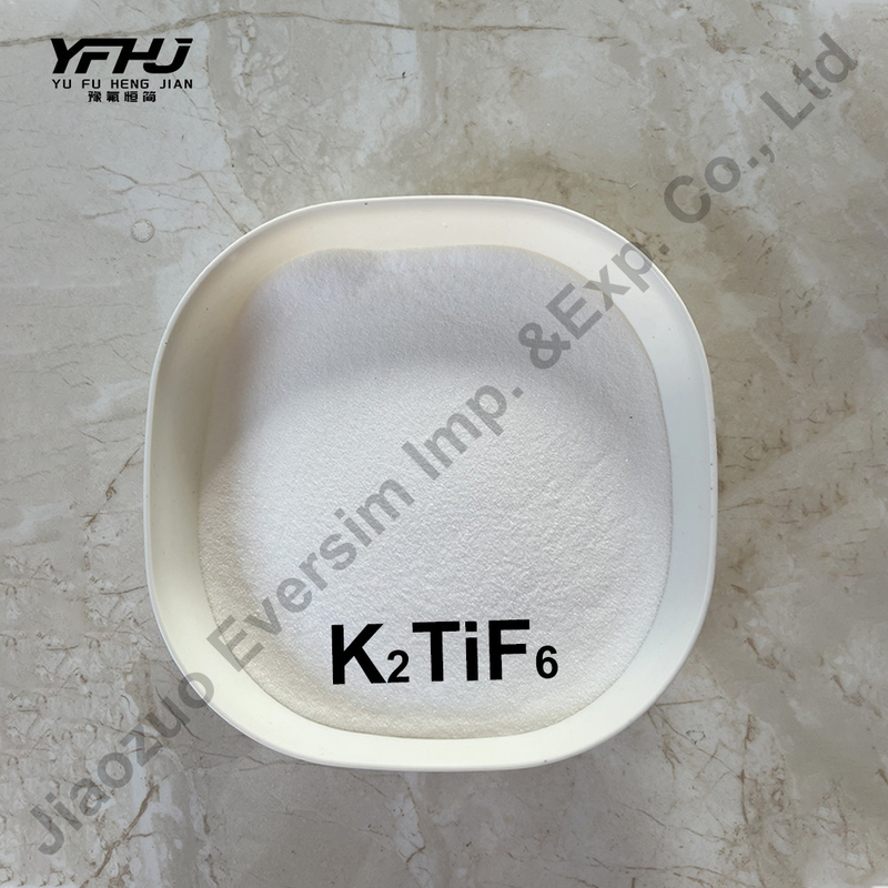 CAS 16919-27-0 Wit poeder kaliumfluorotitanat K2 (TiF6) voor de glasindustrie