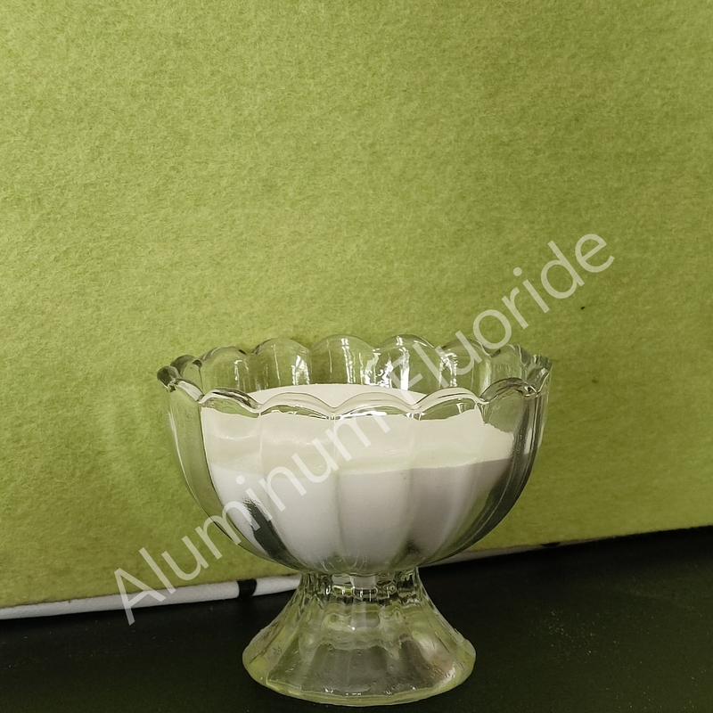 Chemische producten wit zanderig Alf3 Aluminiumfluoride voor schokabsorberend materiaal