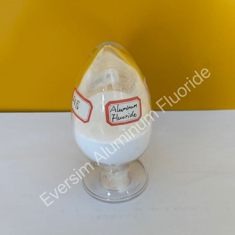 Moleculair gewicht 83,98 Witte zand aluminiumfluoride Alf3 voor de vloeistof van niet-ferronhoudende metalen