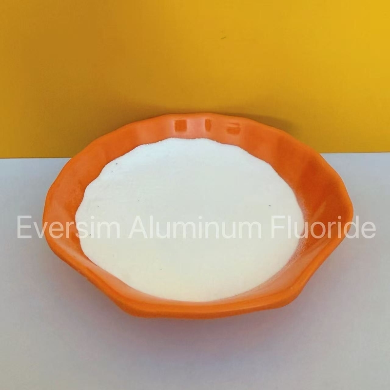 Hoge zuiverheid 98% Moleculair gewicht 83,98 Alf3 Aluminiumfluoride voor fluxmaterialen Industrieel