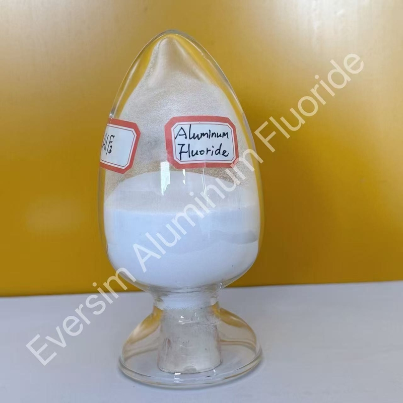 Moleculair gewicht 83,98 Witte zand aluminiumfluoride Alf3 voor de vloeistof van niet-ferronhoudende metalen