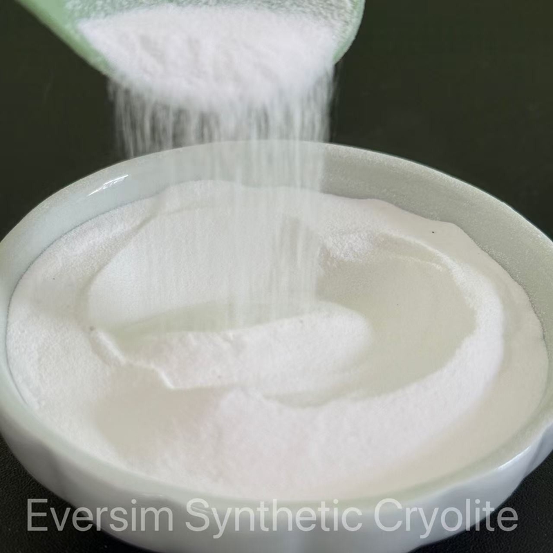 Schurende Laschemische Product Synthetisch Cryoliet Na3alf6 13775-53-6 Korrel Poeder Zanderig