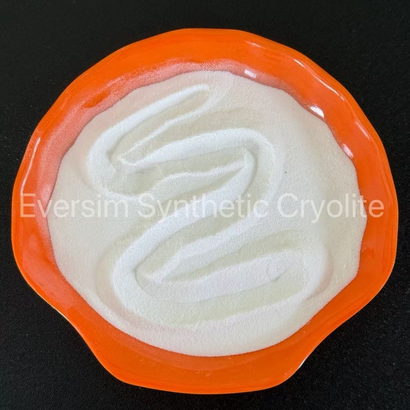 325 Mesh 98% zuiverheid Synthetische cryoliet Na3AlF6 gebruikt als vloeistof voor soldeermiddelen