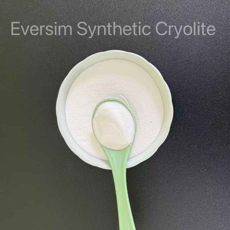 Chemisch product synthetisch cryoliet Na3AlF6 Molecuulgewicht 209,94 voor de schurende industrie