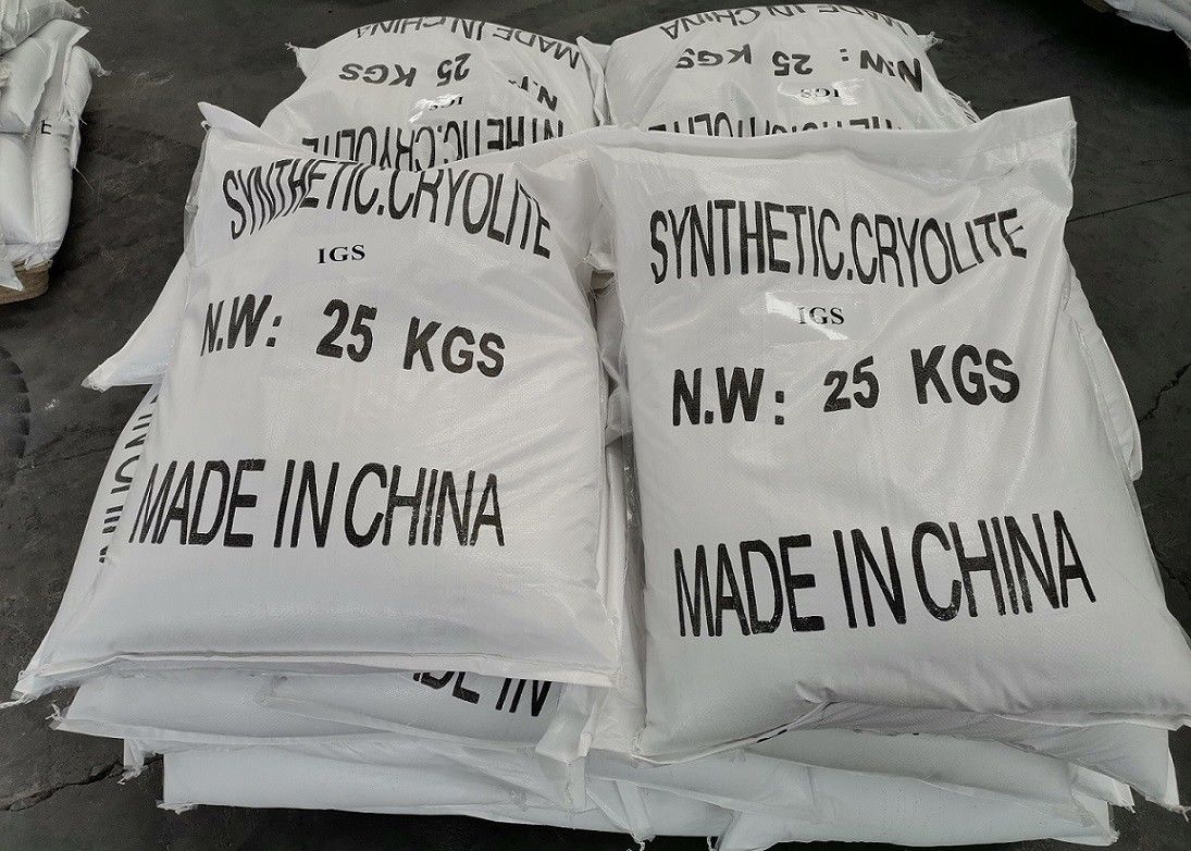 325 Mesh Synthetic Granular Cryolite For de Industrieproductie van het Aluminiumfluoride