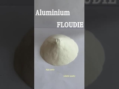 Aluminiumfluoride met wit zand